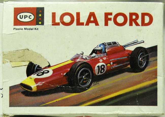 UPC 1/87 Lola Ford - HO Scale, 3051-39 plastic model kit